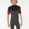 Rip Curl Mens Dawn Patrol 2/2mm Shorty Wetsuit 2023 - Maroon