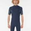 Rip Curl Mens Dawn Patrol 2/2mm Shorty Wetsuit 2023 - Slate -Mystic Sale 80140 wsp9gv 4099 3