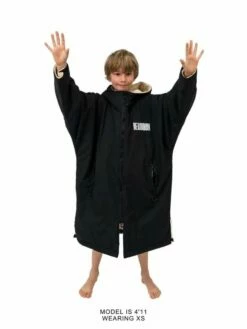 Beachbum Kids Brobe Changing Robe - Black -Mystic Sale 80 720x