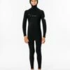 Rip Curl Junior Dawn Patrol 5/4mm Hooded Chest Zip Winter Wetsuit - Black 1 Rip Curl Junior Dawn Patrol 5/4mm Hooded Chest Zip Winter Wetsuit - Black -Mystic Sale 83960 wsmyhb 0090 3
