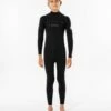 Rip Curl Junior Dawn Patrol 5/3mm Chest Zip Winter Wetsuit 2024 - Black