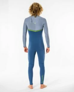 Rip Curl E Bomb Zip Free 3/2mm Wetsuit 2023 - Blue Grey -Mystic Sale 83999 wsmyrs 0131 2