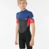 Rip Curl Omega 1/5mm Kids Shorty Wetsuit 2023 - Neon Red -Mystic Sale 87521 wspyfb 8866 1