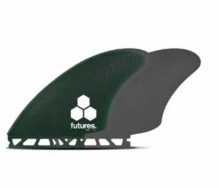 Futures Al Merrick Keel Twin Fins - Green/Grey
