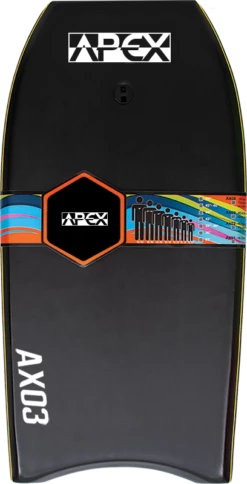 Alder Apex X03 Bodyboard - Black
