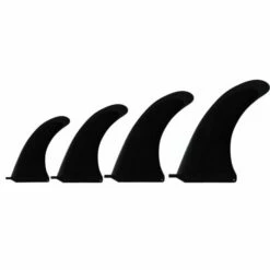 Northcore Basic 9ft Centre Fin - Black