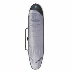 Bulldog Essential Longboard 5mm Board Bag - Grey/Cyan
