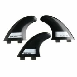 Bulldog Moulded Thruster Twin Tab Fins - Set 3