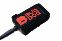 Bulldog 6ft 0 Ankle Surf Leash - Black/Red -Mystic Sale bdlan black crimsonred ankle