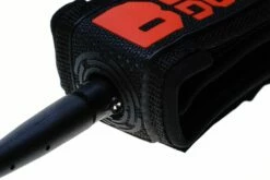 Bulldog 6ft 0 Ankle Surf Leash - Black/Red -Mystic Sale bdlan black crimsonred swivel