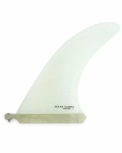 Ocean And Earth Honeycomb Single Fin - Clear