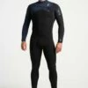 C Skins Session 4/3mm Mens Chest Zip Wetsuit 2024 - Black/ Slate