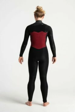 C Skins 5/3mm Solace Chest Zip Womens Wetsuit 2024 - Black / Tropical -Mystic Sale c sowcz internal