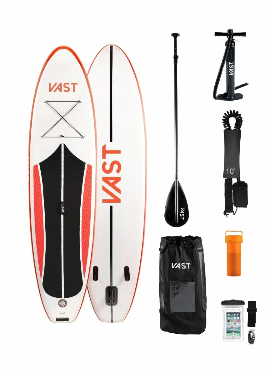 Vast 10'6" Aurora Allround ISUP Package - White/Black/Red 3 Vast 10'6" Aurora Allround ISUP Package - White/Black/Red
