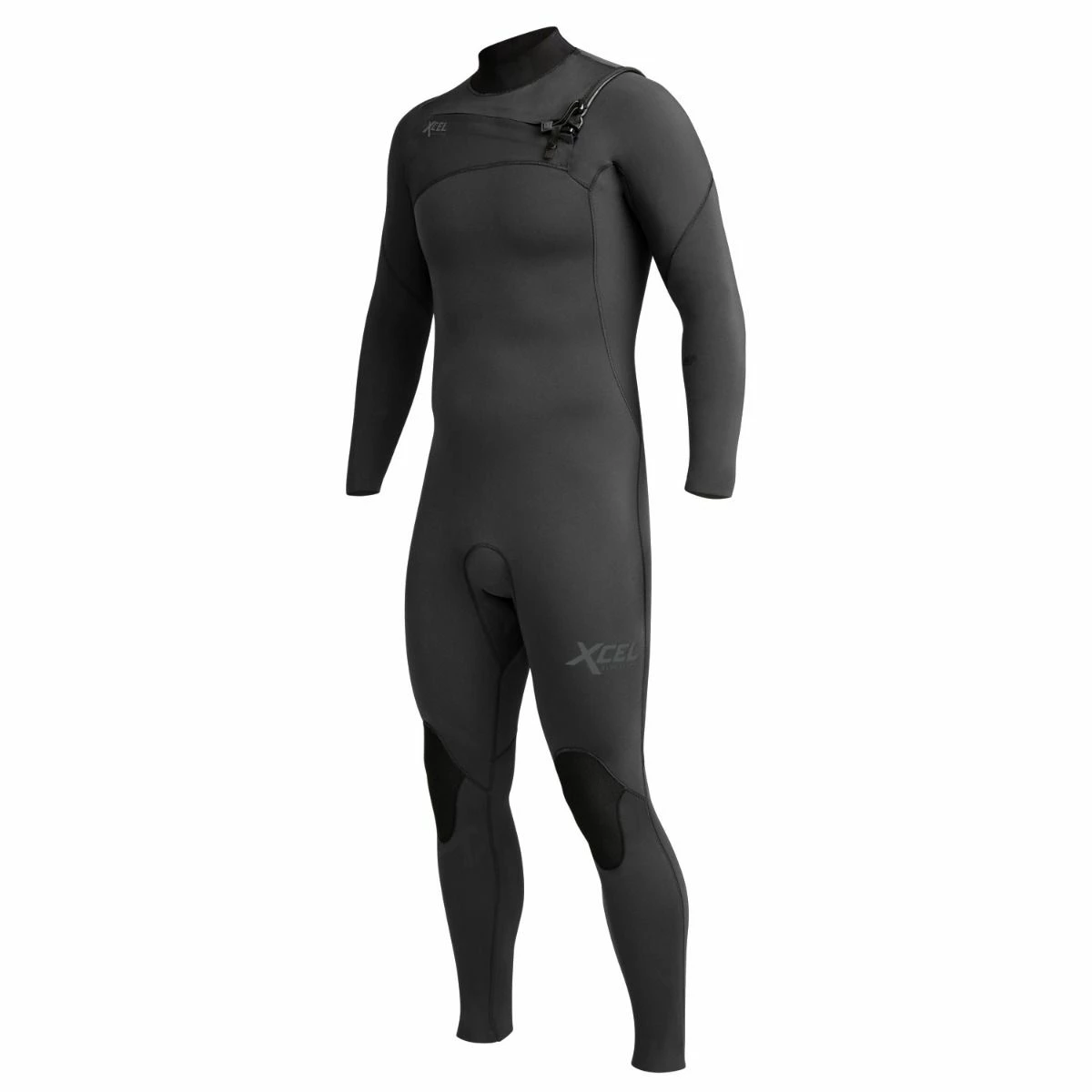 Xcel Comp 3/2mm Chest Zip Mens Wetsuit 2024 - Black 3 Xcel Comp 3/2mm Chest Zip Mens Wetsuit 2024 - Black