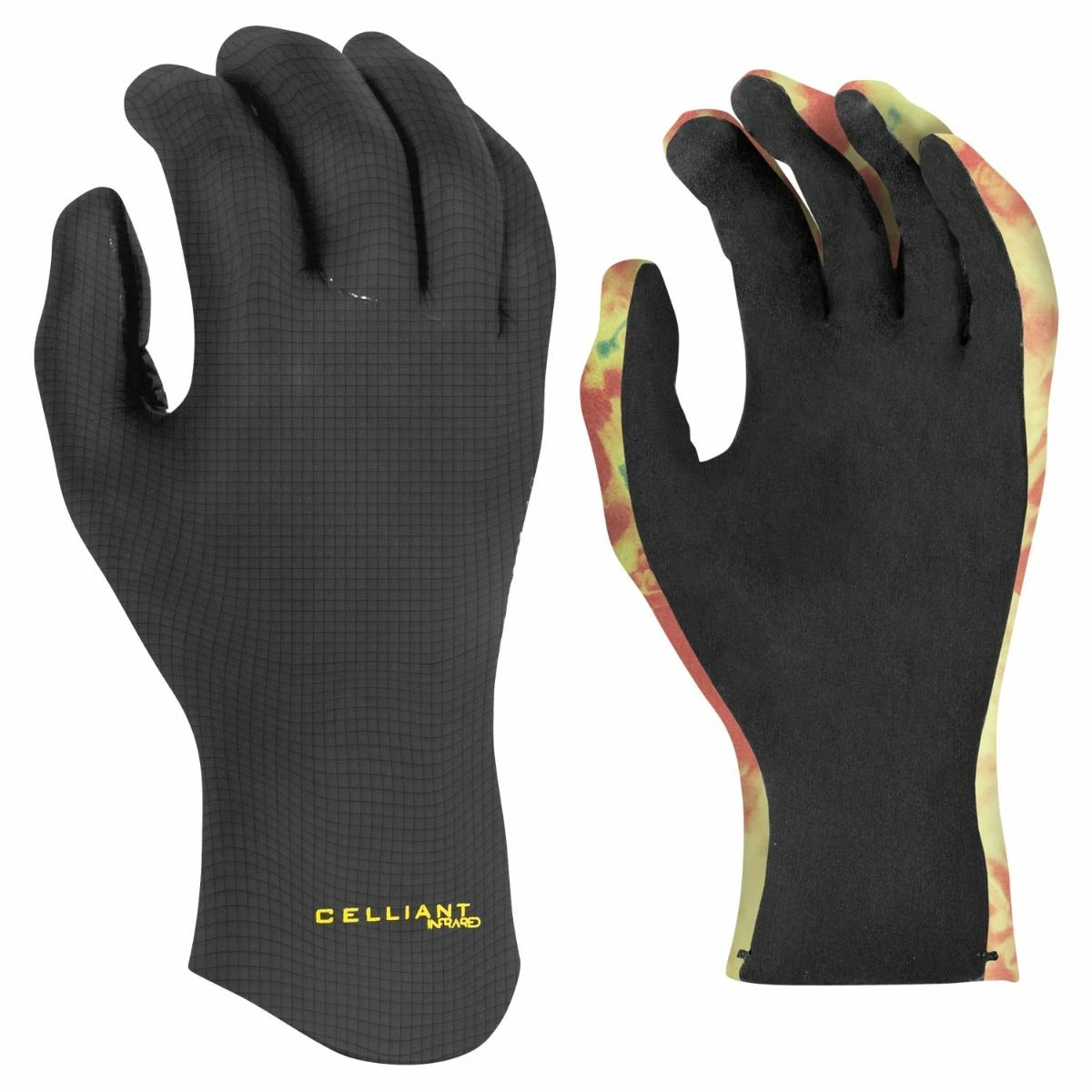 Xcel Comp X 4mm 5 Finger Gloves - Black 3 Xcel Comp X 4mm 5 Finger Gloves - Black