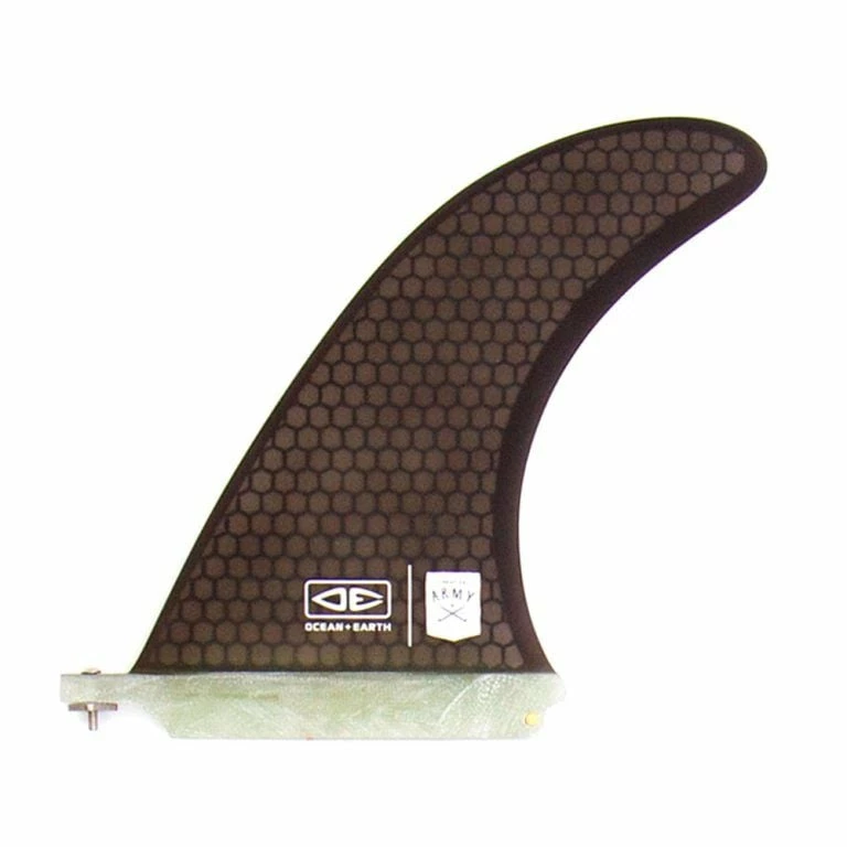 Ocean And Earth Creative Army 8" Single Fin In Brown 3 Ocean And Earth Creative Army 8" Single Fin In Brown