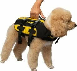 Cressi Dog Life Jacket - Black/Yellow 9 Cressi Dog Life Jacket - Black/Yellow -Mystic Sale cressi dog dlj life jacket 5 web 700x