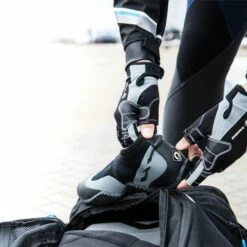 Crewsaver 3mm Granite Shoes - Black -Mystic Sale crewsaver shortfingerglove lifestyle 1 2