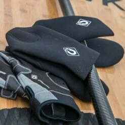 Crewsaver Slate Wetsuit Sock - Black -Mystic Sale crewsaver slatesock lifestyle 2