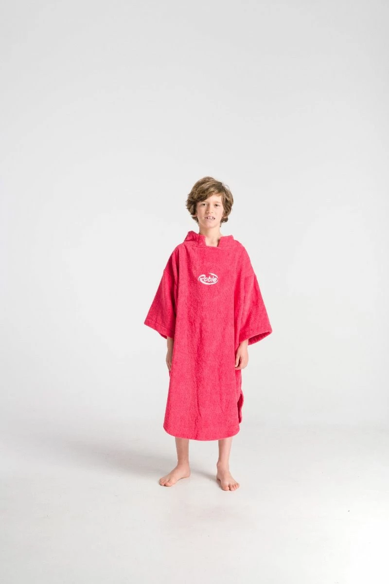Robie Robes Original Junior Long Sleeve Changing Robe - Coral 3 Robie Robes Original Junior Long Sleeve Changing Robe - Coral