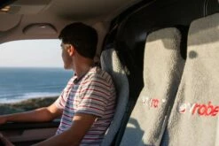 Dryrobe Double Car Seat Cover - Grey -Mystic Sale doubleseatcover 6 2024x2024 1