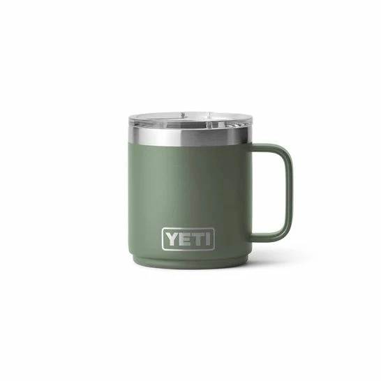 Yeti Rambler 10oz (296ml) Mug With MagSlider Lid - Camp Green