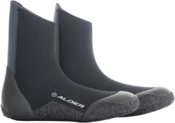 Alder Edge 5mm Round Toe Wetsuit Booties - Black