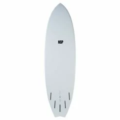 NSP Elements HDT 6ft 8 Fish Surfboard - White -Mystic Sale elements fish ftu white base 2