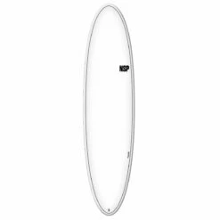 NSP 7ft 6 Elements HDT Funboard Surfboard - White