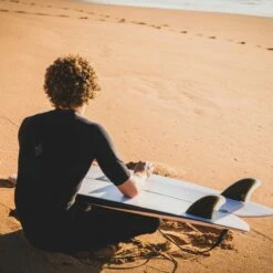 FCS II Christenson PG Keel Fins - Black -Mystic Sale fcsii ch keel inboard 3