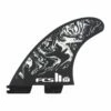 FCS II Filipe Toledo PC Thruster Fins - Black/White -Mystic Sale fcsii ft 2021 blkwt tri