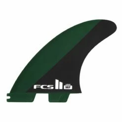 FCS II Mick Fanning PC Thruster Fins - Black/Olive - Large