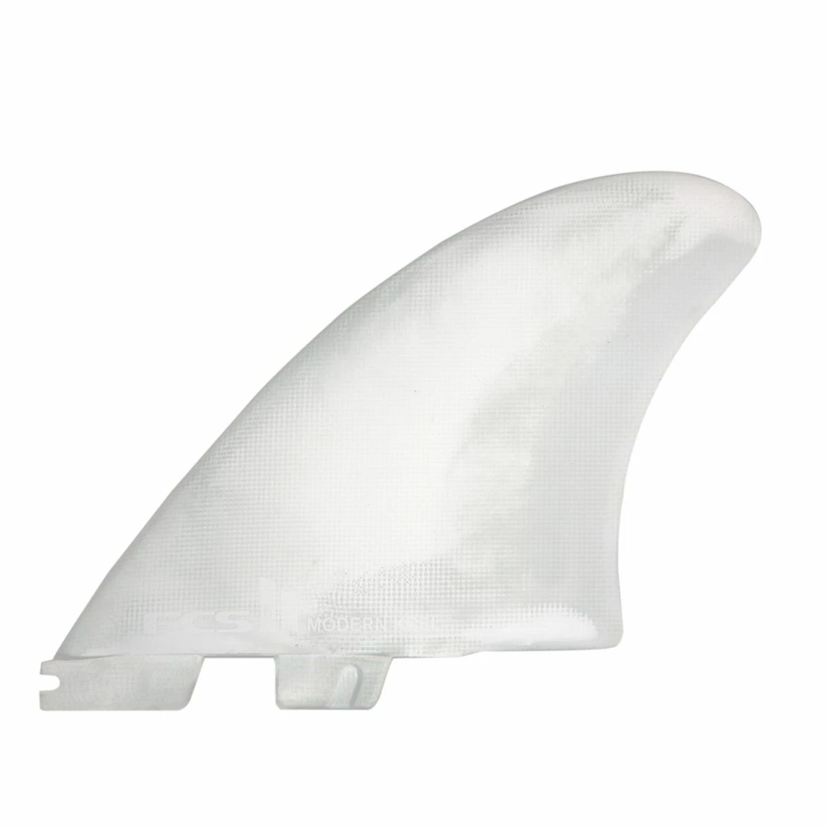 FCS II Modern Keel PC AirCore Twin Fins - White 3 FCS II Modern Keel PC AirCore Twin Fins - White