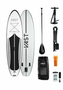 Vast 11' Nebula Allround ISUP Package - White/Black/Charcoal