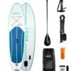 Vast 9'8" Eclipse Sport Allround ISUP Package - White/Aqua