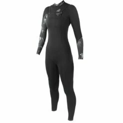 Sooruz DIVINE 4/3mm Womens Chest Zip Wetsuit 2023 - Black