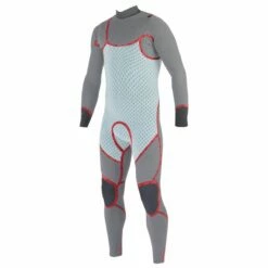Sooruz Guru Pro 5/4/3mm Mens Chest Zip Wetsuit 2024 - Blue -Mystic Sale fullsuit guru pro 43mm oysterprene chest zip 2