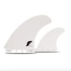 Futures T1 Thermotech Twin + Trailer Fins In White -Mystic Sale futures fins t1 thermotech twin plus 1 surfboard fins