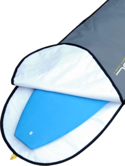 Global Mini Mal / Mal 24/7 Surfboard Bags - Grey -Mystic Sale global 24 7 mini mal bag detail 1 1