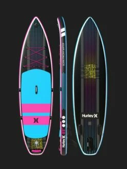 Hurley ApexTour Miami Neon 10' 8" Inflatable Paddleboard Set -Mystic Sale hurley apextour miami neon paddleboard new 1 650x867 1