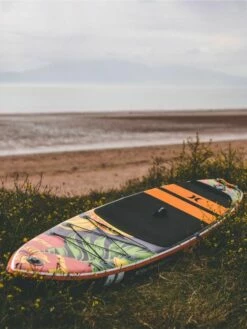 Hurley ApexTour Midnight Tropics 10' 8" Inflatable Paddleboard Set -Mystic Sale hurley apextour midnight tropics lifestyle 2 650x867 1