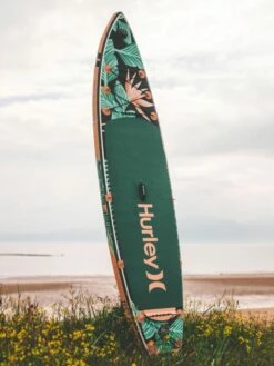 Hurley ApexTour Shock Wave 11' 8" Inflatable Paddleboard Set -Mystic Sale hurley apextour shock wave lifestyle 1 650x867 1