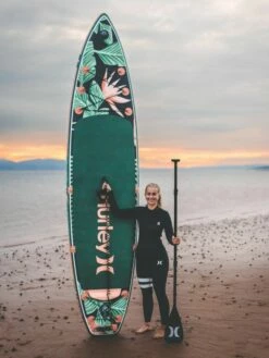 Hurley ApexTour Shock Wave 11' 8" Inflatable Paddleboard Set -Mystic Sale hurley apextour shock wave lifestyle 3 650x867 1