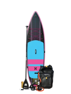 Hurley ApexTour Miami Neon 10' 8" Inflatable Paddleboard Set