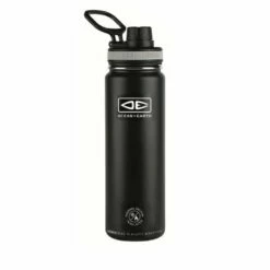 Ocean And Earth Insulated Screw Top 750ml Bottle - Black
