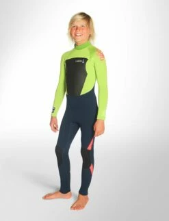 C-Skins Legend 4/3mm Youth Back Zip Wetsuit 2024 - Ink Blue