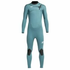 Xcel Comp 4/3mm Chest Zip Kids Wetsuit - Tinfoil