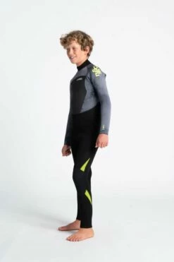 C Skins Legend 5/4/3mm Junior Back Zip Wetsuit 2024 - Black/Tie Dye -Mystic Sale kidslegend54stmrbzblktiedye qtr1 1500x1500
