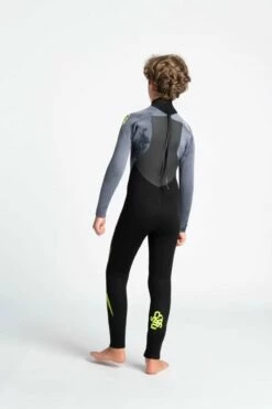 C Skins Legend 5/4/3mm Junior Back Zip Wetsuit 2024 - Black/Tie Dye -Mystic Sale kidslegend54stmrbzblktiedye qtr2 1500x1500